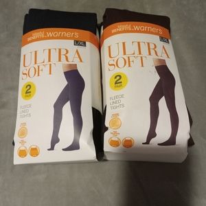 Women's fleece lined tights